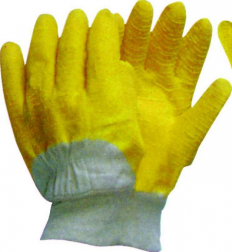 LATEX SEMI DIPPED GLOVES