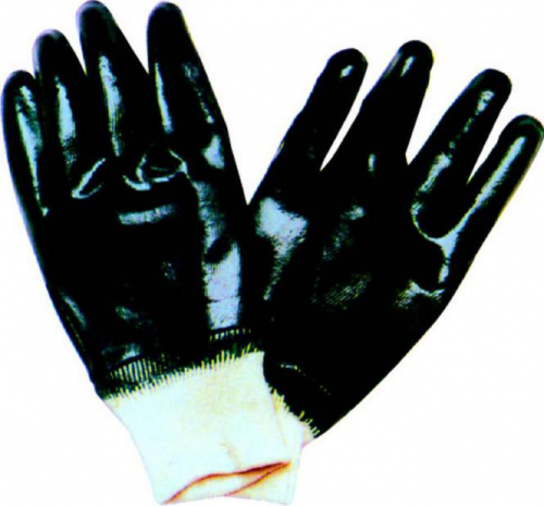 BLUE NITRILE FULLY DIPPED GLOVES