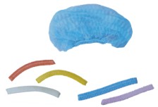 Non-Woven/SMS/Surgical/PP/Mop/Crimped/Pleated/Strip/Medical Disposable Clip Mob Cap, Disposable PP Bouffant Cap, Disposable PP Nurse/ Doctor Cap